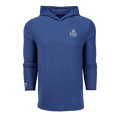 Falcon Blue Waffle Knit 2026 PGA Championship Traverse Hoodie - Front View | Greyson Clothiers