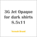 3G Jet Opaque for dark shirts 8.5x11