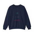 Affirmation Sweatshirt — "I Am" Minimalist Positive Message Crewneck