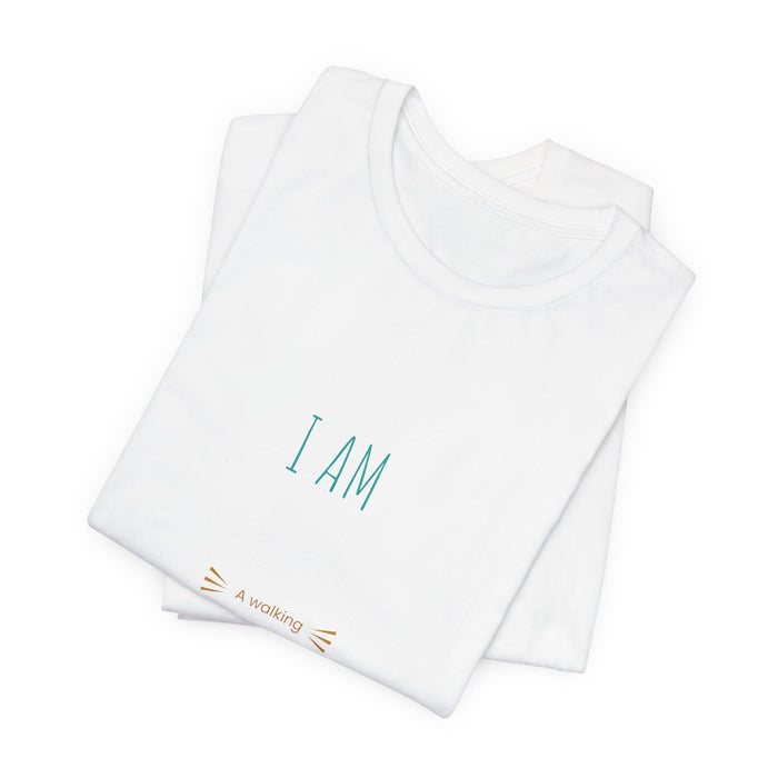 Affirmation T-Shirt – "I Am a Morning Affirmation" Minimal Self-Love Tee