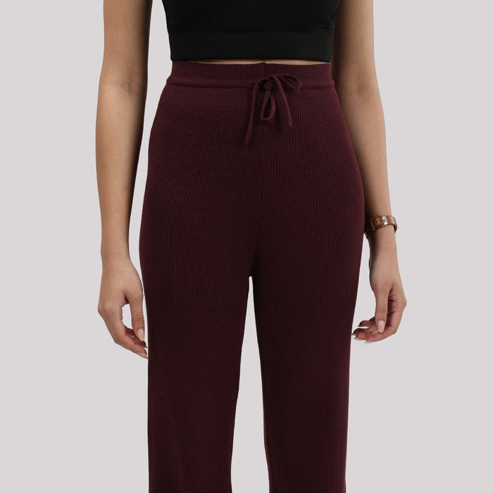 All Day Cotton Ribbed Pants - BlissClub
