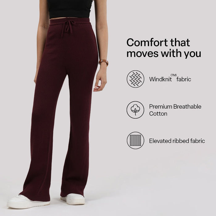All Day Cotton Ribbed Pants - BlissClub