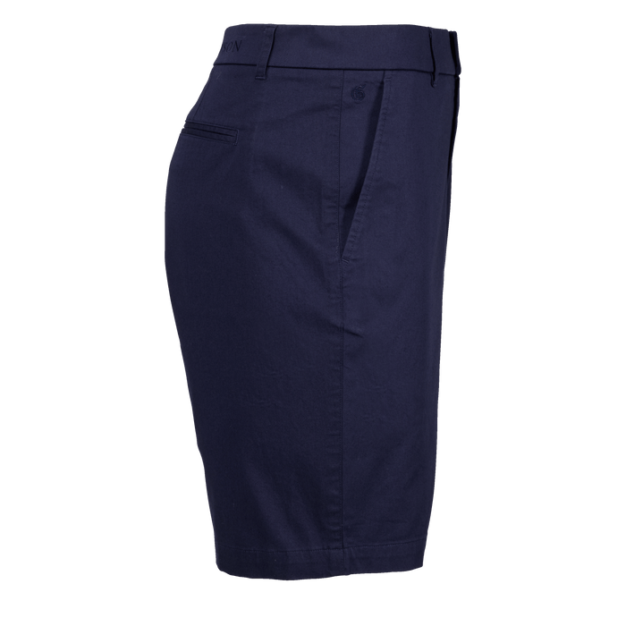 Maltese Blue Amagansett Short - Side Profile, Tonal G Logo & Slant Pocket | Greyson Clothiers