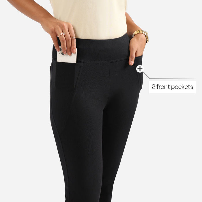 AM:PM Cotton Flare Pants Tall - BlissClub