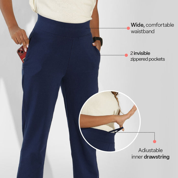 AM:PM Cotton Straight Pants Tall - BlissClub