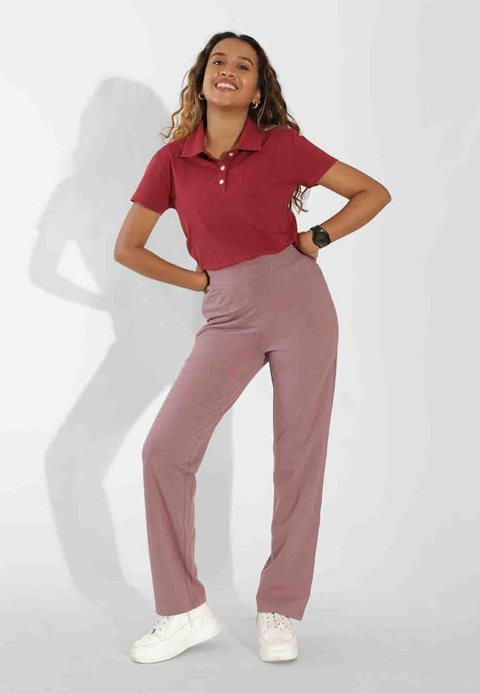 AM:PM Cotton Straight Pants Tall - BlissClub