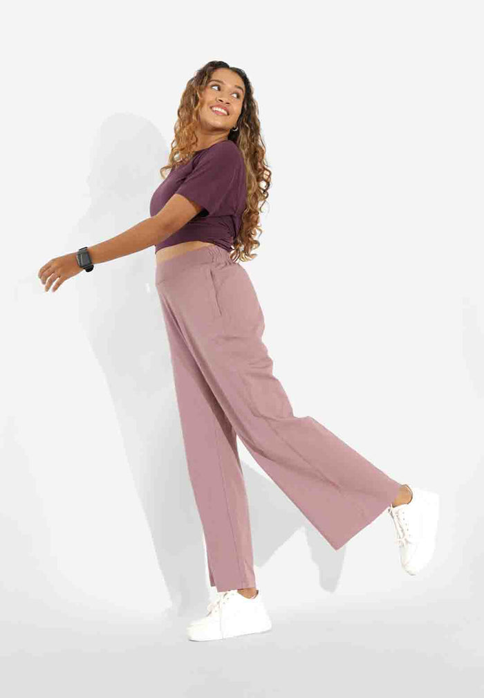AM:PM Cotton Wide Legged Pants Tall - BlissClub