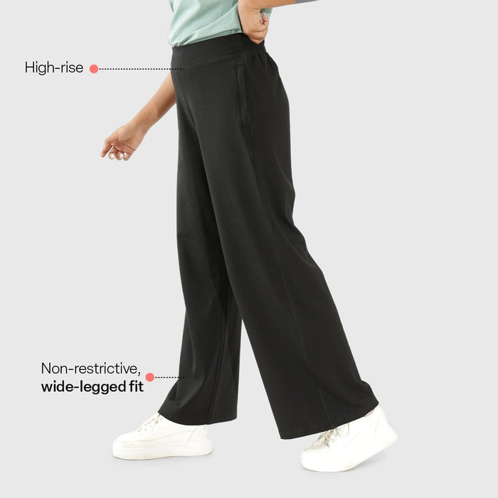 AM:PM Cotton Wide Legged Pants Tall - BlissClub