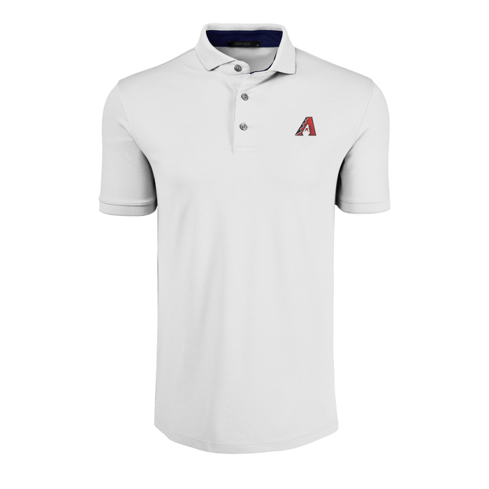 Arctic Arizona Diamondbacks Crowley Men's Golf Polo - Front View | Greyson Clothiers