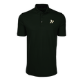Forest Green Oakland A's Performance Golf Polo - Front View, Classic Fit | Greyson Clothiers