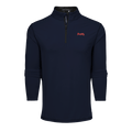 Maltese Blue Atlanta Braves Colorado Mock Neck Quarter-Zip - Front View | Greyson Clothiers
