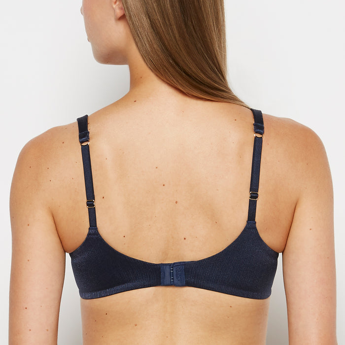 Balconette Bra in Dark Navy