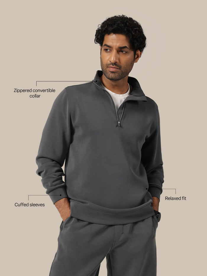 Bare Butter™ Quarter zip - BlissClub