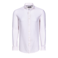 Sunrise/Arctic Birmingham Bengal Striped Knit Shirt - Front View, Men's Dress Shirt | Greyson Clothiers