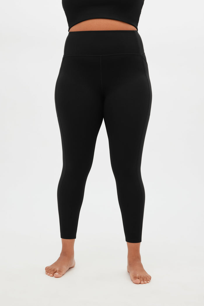 Black Compressive Pocket Legging