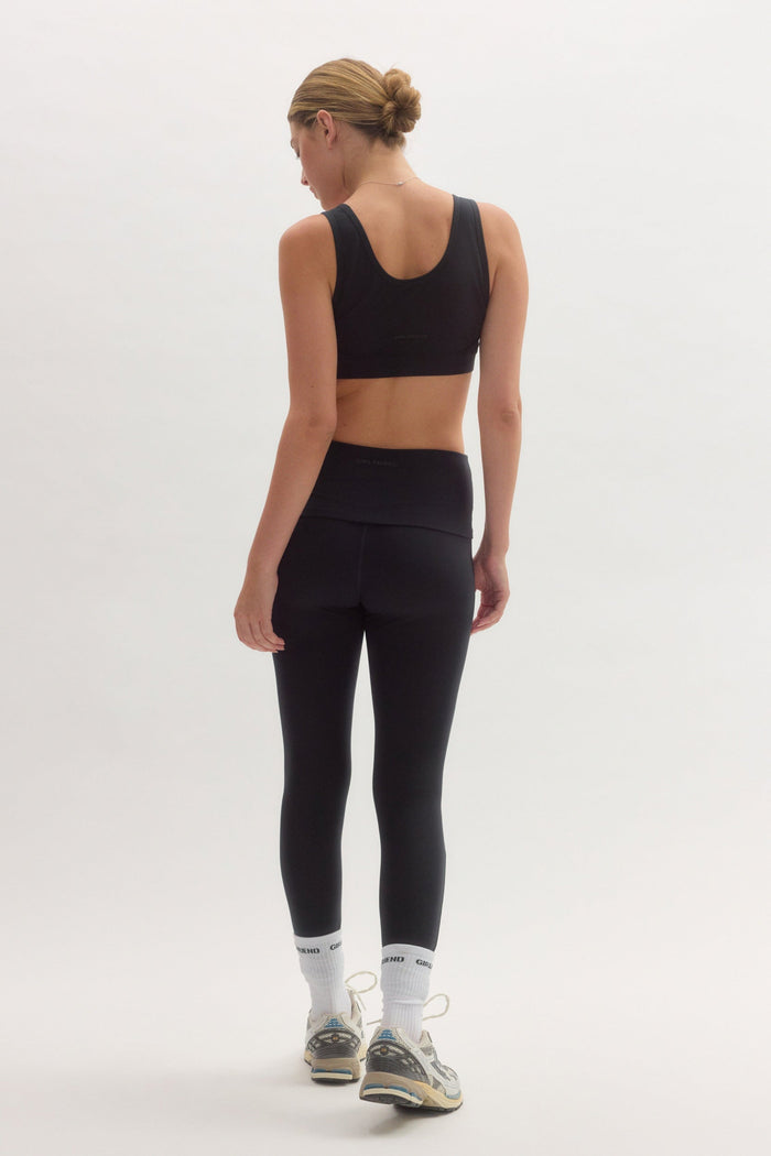 Black Foldover Legging