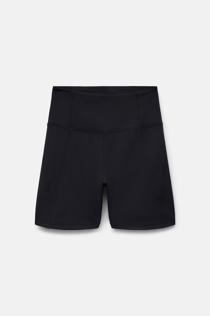 Black High-Rise Run Short