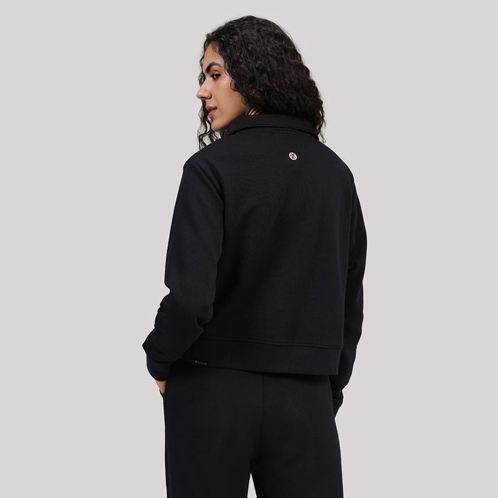 BlissTerry™ Cotton Pullover with Zipper - BlissClub