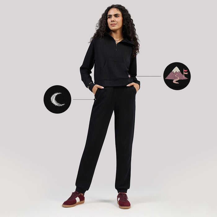 BlissTerry™ Cotton Pullover with Zipper - BlissClub