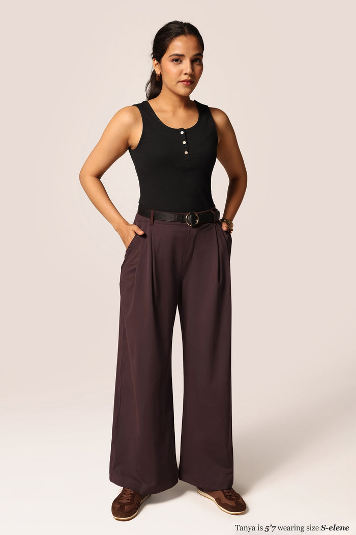 Blissentials Round Neck Henley Tank - BlissClub