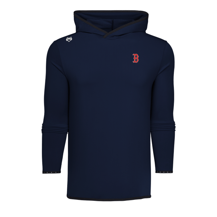 Maltese Blue Boston Red Sox Colorado Hoodie - Ghost Mannequin Front, Technical Knit MLB Premium Layer | Greyson Clothiers