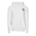 Arctic White Men's Boston Red Sox Hoodie - Front View, Chest Logo | Greyson Clothiers