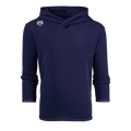 Maltese Blue Boy's Colorado Hoodie - Front View, Wolf Logo Detail | Greyson Clothiers