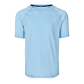 Arctic Boy's Falcon Sport Short Sleeve Tee - Front View, Perforated Moisture-Wicking Youth Tee | Greyson Clothiers