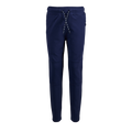 Maltese Blue Boy's Hudson Jogger - Front View, Drawstring Waistband & Knee Panels | Greyson Clothiers