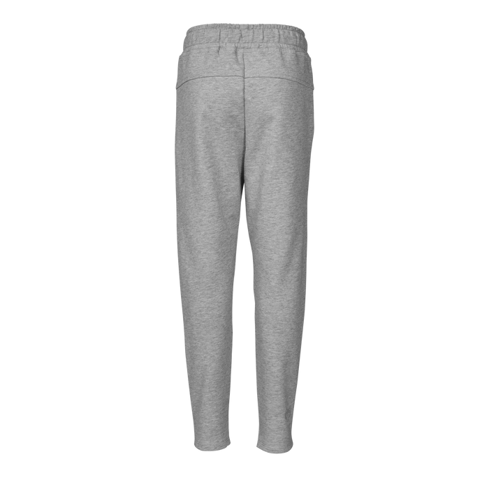 Light Grey Heather Boy's Hudson Jogger - Back View, Elastic Waistband & Tapered Leg | Greyson Clothiers