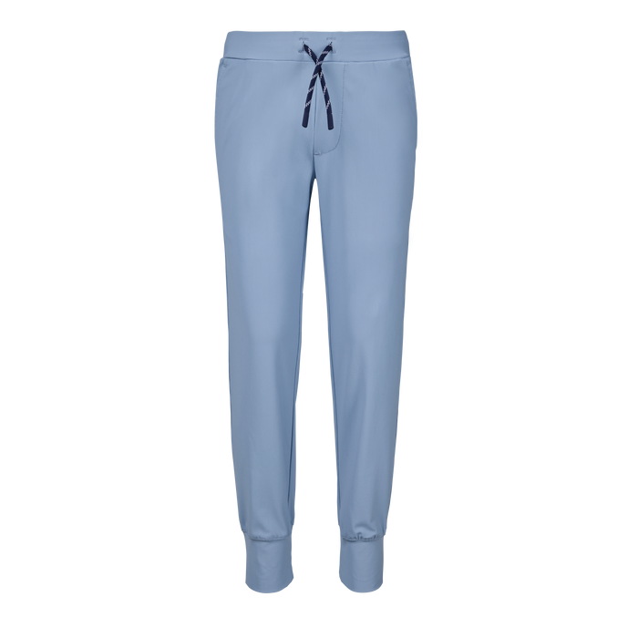 Falcon Boy's Montauk Performance Jogger - Front View, Contrast Drawcord, Boys Performance Jogger | Greyson Clothiers
