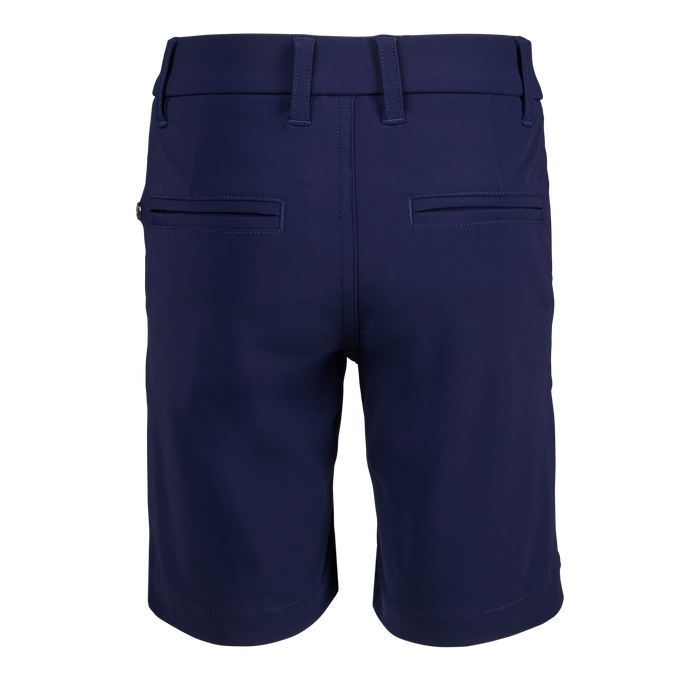 Maltese Blue Boy's Montauk Performance Short - Back View, Welt Pockets | Greyson Clothiers