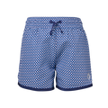Maltese Blue Boy's Wolf Whisperer Torch Swim Short, Wolf Print - Front View | Greyson Clothiers