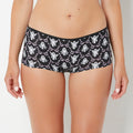 Boyshort Cotton Panty in Ghosts and Bows