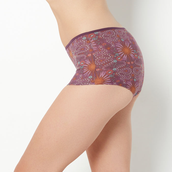 Boyshort Cotton Panty in Spooky Snakes