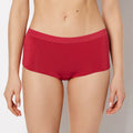 Boyshort Panty With Vanishing Trim in Passion Red