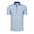 Arctic Buffalo Soldier Printed Performance Golf Polo - Front View | Greyson Clothiers
