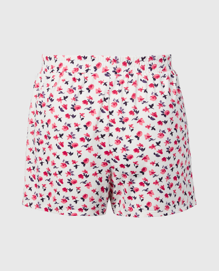 Casual Sleep Jersey Knit Short in Breezy Mid Floral