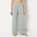 Casual Sleep Jersey Pants in Iceberg Green