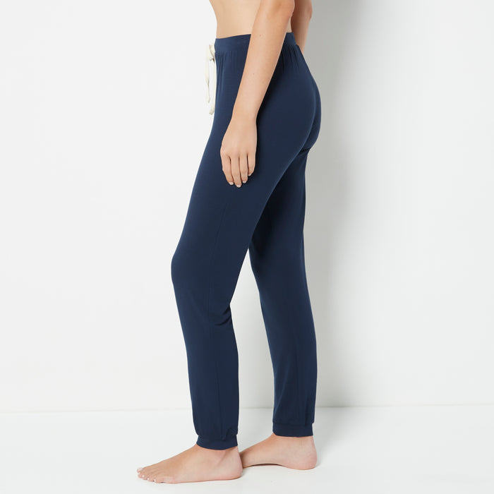 Casual Sleep Jogger Pant in Navy Blazer