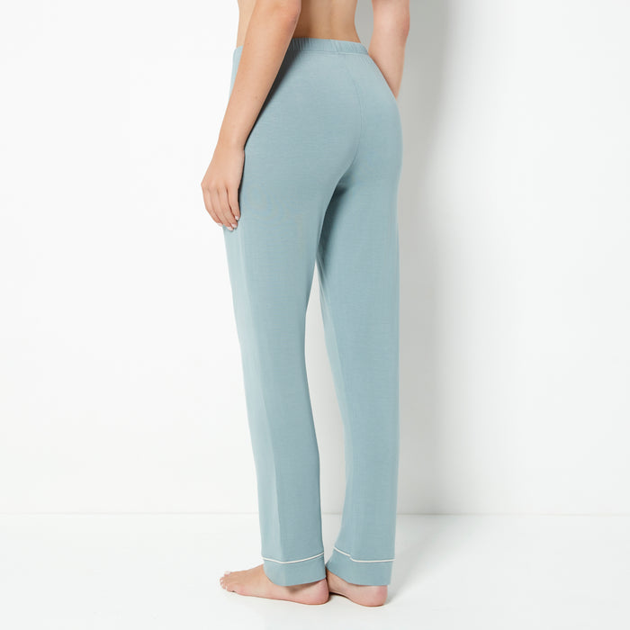 Casual Sleep Wide Leg Pant in Lead