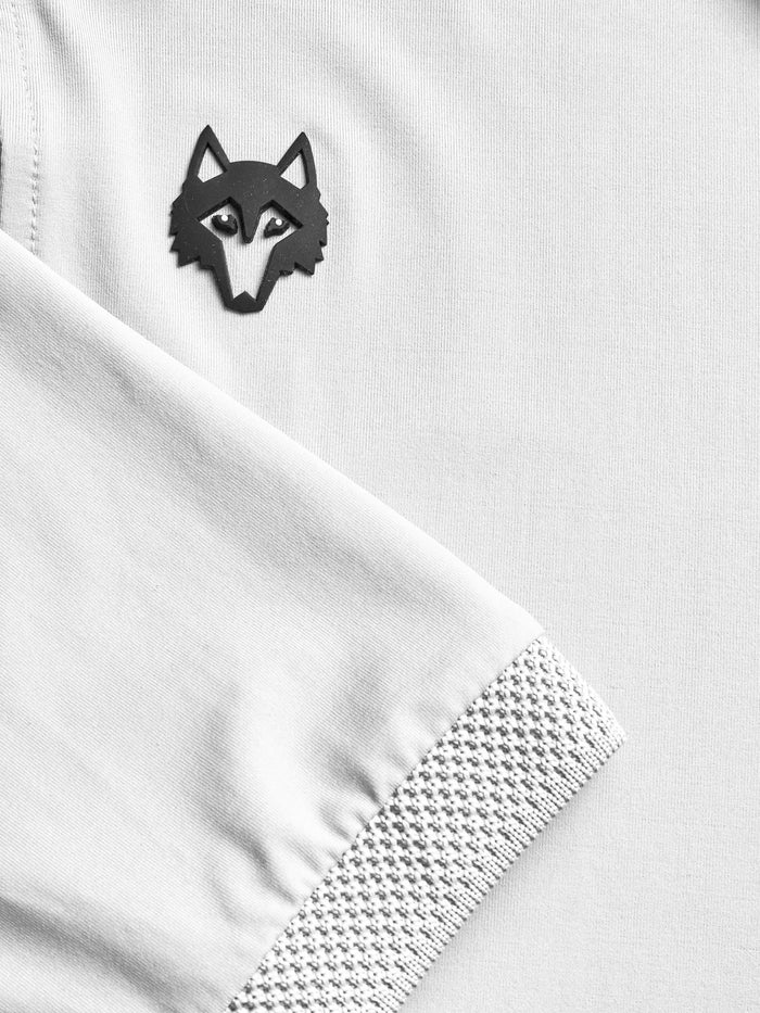 Arctic Cayuse Sport Polo - Wolf Logo & Textured Sleeve Cuff Detail | Greyson Clothiers