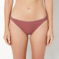 Cheeky Panty With Lace Trim in Wild Ginger
