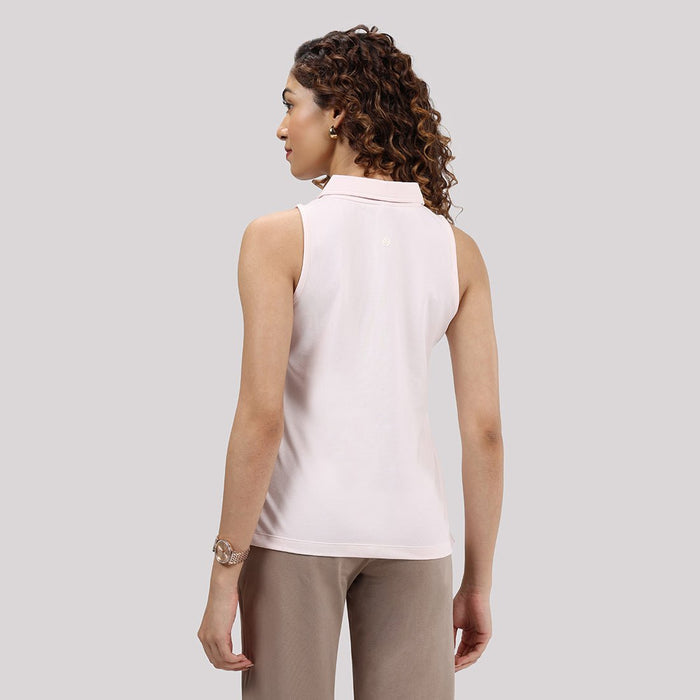 Classic Pique Sleeveless Polo - BlissClub
