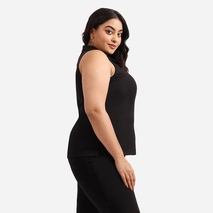 Classic Pique Sleeveless Tank - BlissClub