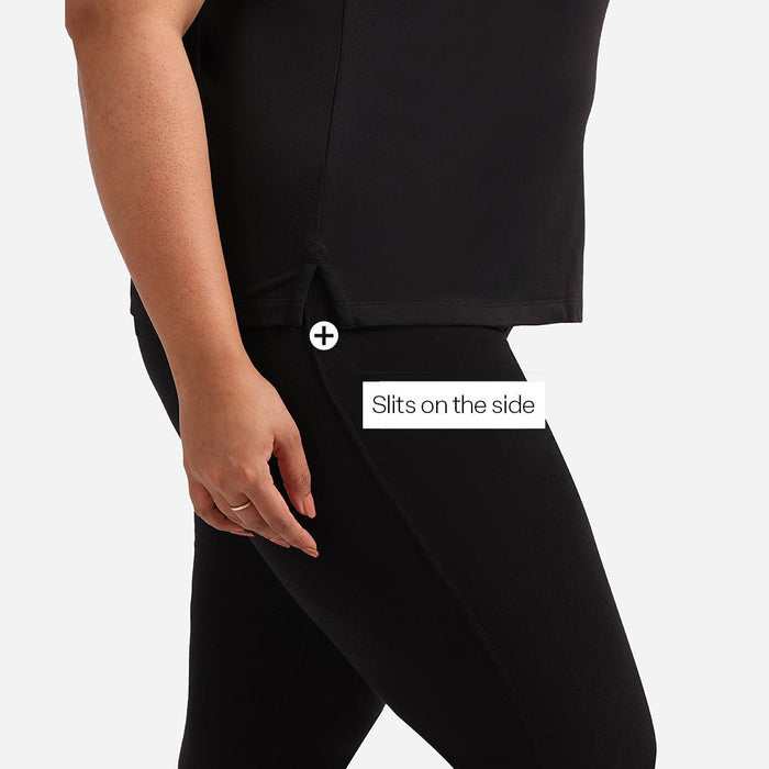 Classic Pique Sleeveless Tank - BlissClub