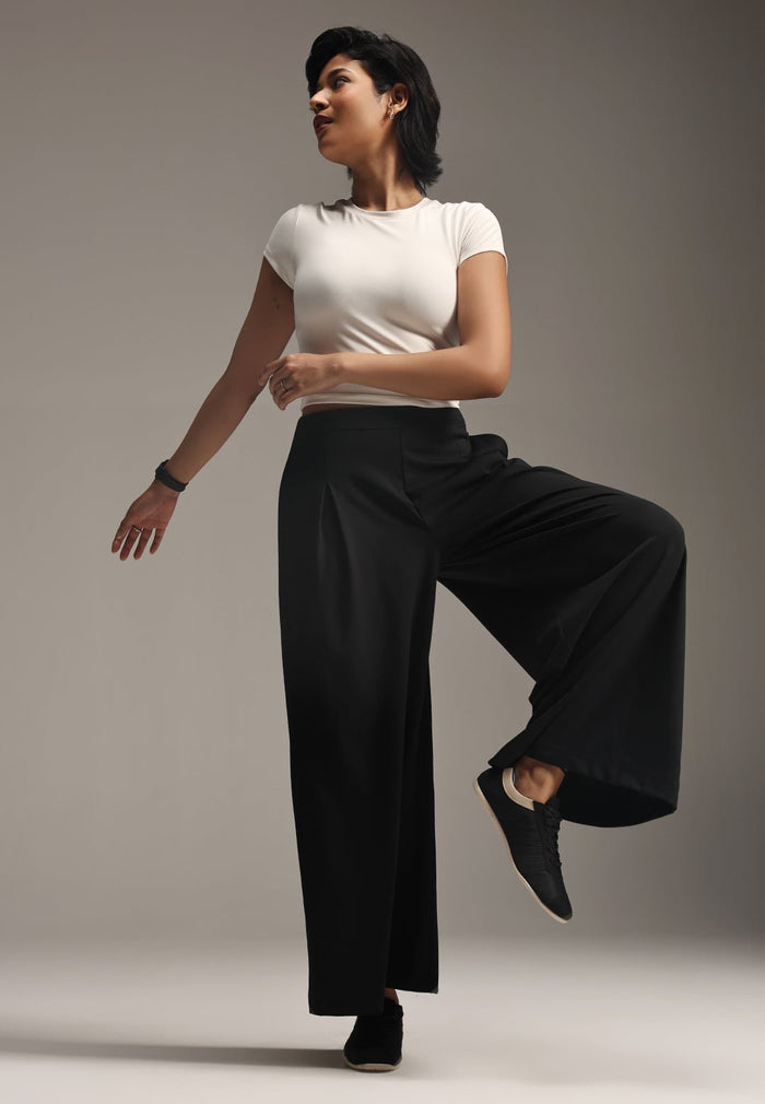 Cloud Box Pleated Korean Pant - BlissClub