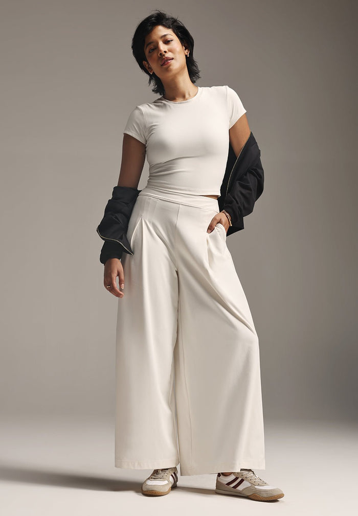 Cloud Box Pleated Korean Pant - BlissClub