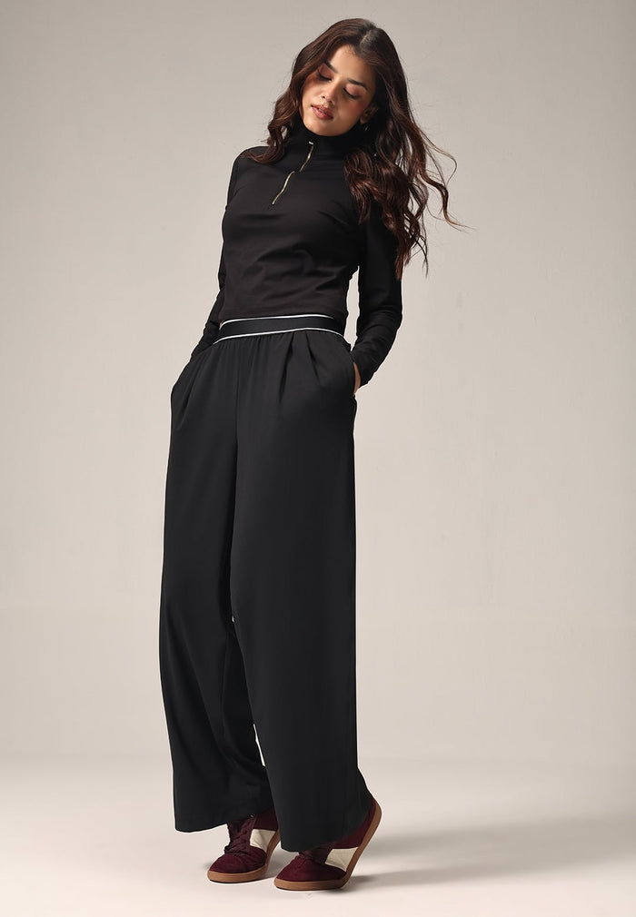 Cloud Korean Active Wide Pants - BlissClub
