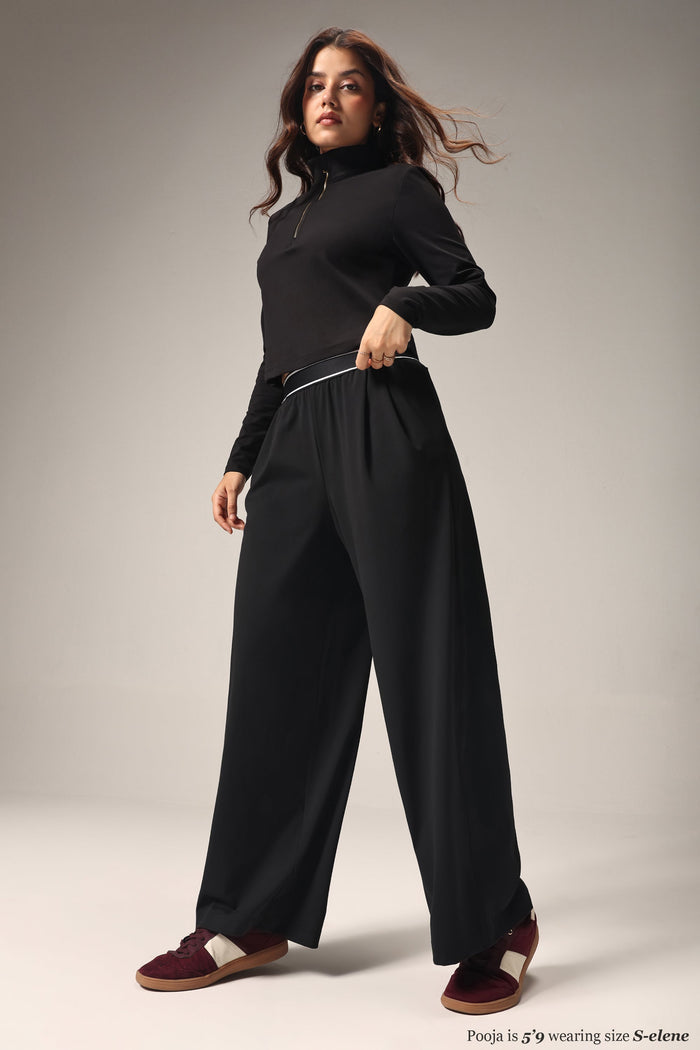 Cloud Korean Active Wide Pants - BlissClub